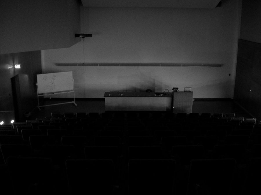 Dark Classroom by thom82 from Creative Commons.