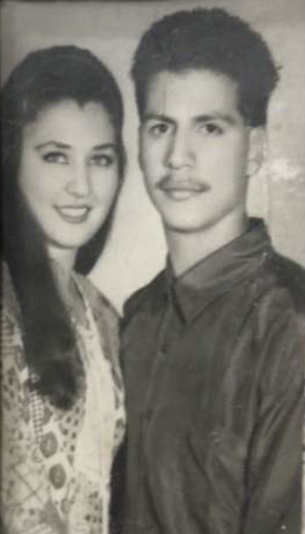 Sari and Emilio Estrada in their youth. Courtesy of Samantha Estrada