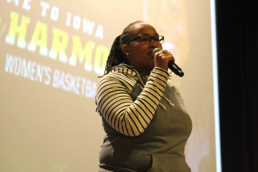 For last years event, Liberty hosted numerous speakers including Raina Harmon from the University of Iowa Womens Basketball Team.