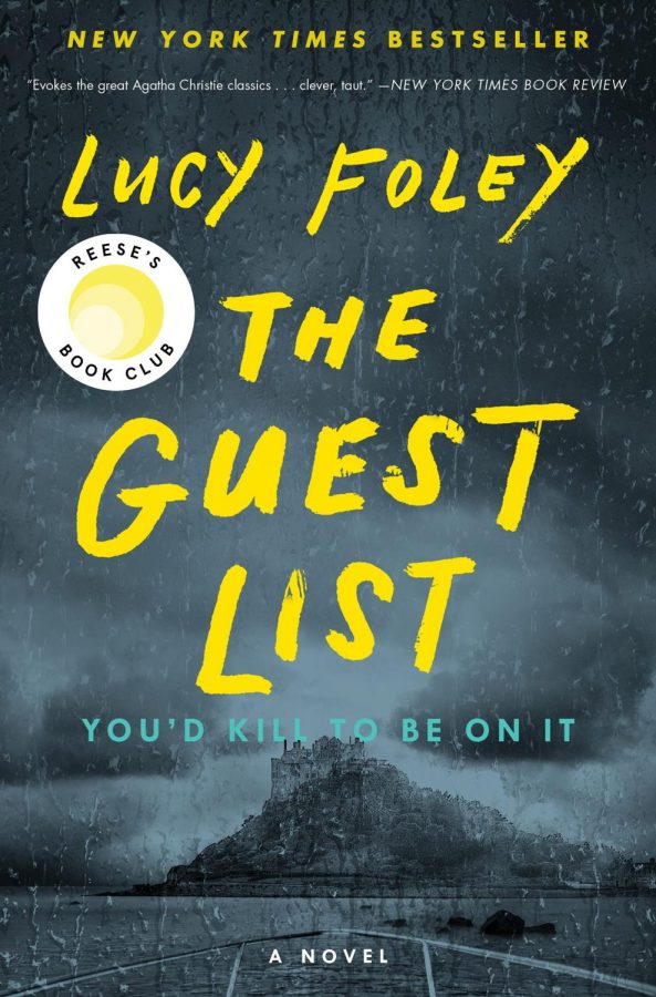 Photo Credit by HarperCollins Publishing. 
'The Guest List' by Lucy Foley tells the story of an island wedding with a mysterious twist. 