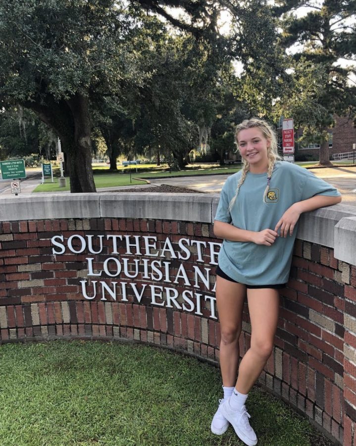 Sam will be attending Southeastern Louisiana University to play sand volleyball next year.