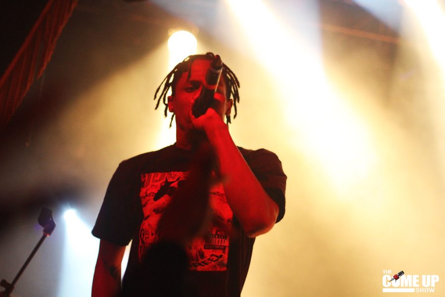 Travis Scott performing at a 2014 show at the Opera House in Toronto, Canada