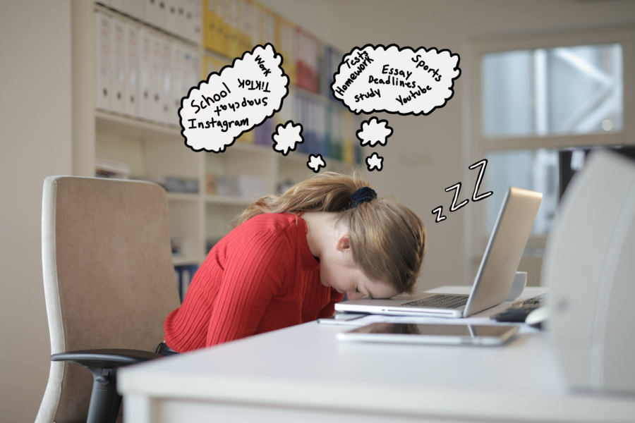 Liberty students are constantly found dozing off in the middle of class. Why are the students so tired? 