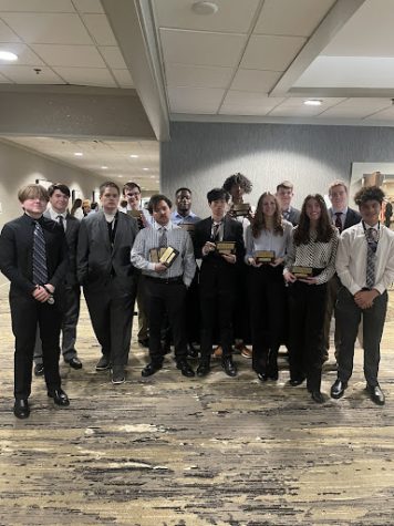 In order to make it to nationals, Liberty’s BPA Team competed at the State Level. 