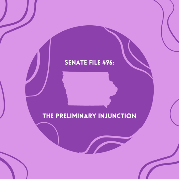 Senate File 496 was first introduced Mar. 2, 2023, was passed through the Iowa Senate twenty days later, passed through the Iowa House on Apr. 4, 2023, and finally signed into law on May 26, 2023. 