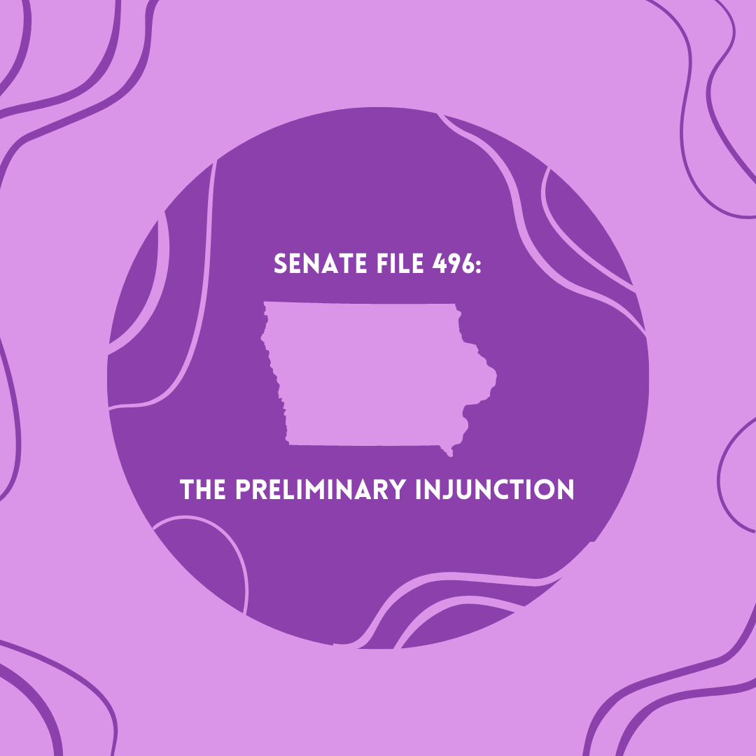 Senate+File+496+was+first+introduced+Mar.+2%2C+2023%2C+was+passed+through+the+Iowa+Senate+twenty+days+later%2C+passed+through+the+Iowa+House+on+Apr.+4%2C+2023%2C+and+finally+signed+into+law+on+May+26%2C+2023.+