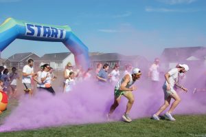 The Liberty Color Run is one of many fundraisers put on by the Liberty Fund. This year, the run raised a significant amount of money.