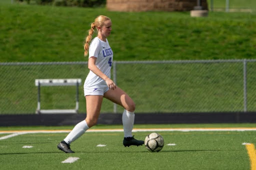 While senior Rilyn Brienholt has not officially committed to a college yet, she plans to continue her passion for playing soccer in the future.