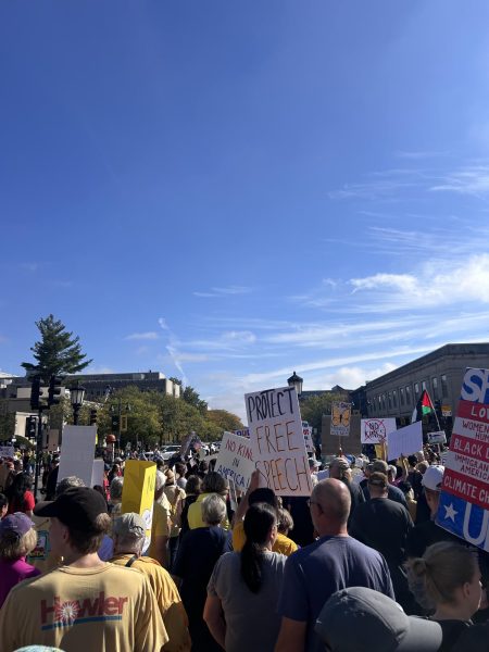 According to police stations around the nation, the protest was predominantly peaceful (NPR).