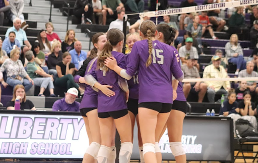The Liberty volleyball team has an upcoming match on Thursday, Oct. 9, against City High School. 