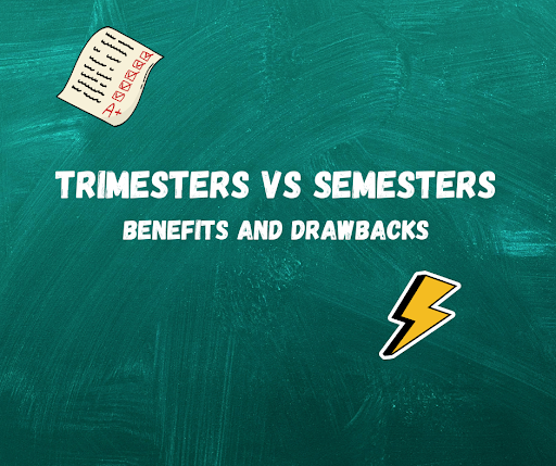 Trimester and semester structures provided different experiences for students and faculty at Liberty High School and North Central Junior High.