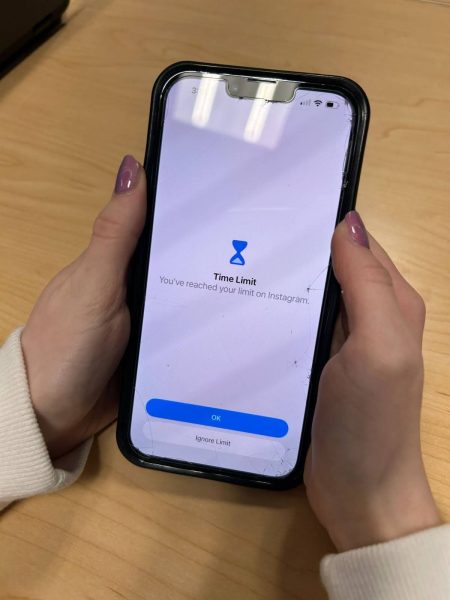 Phone restrictions, including time limits on social media apps, are put on many teens' phones by their parents.
PC: Cameron Todd