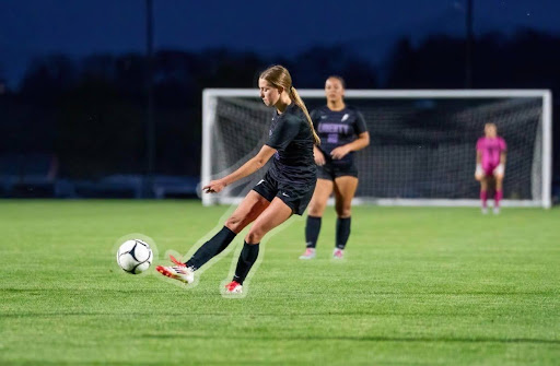 Players think the new lights will create a more fun and competitive environment during practice and games. (PC: Chris Miller)