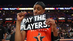 During WNBA All-Star weekend in July 2025, players like Brittany Sykes were seen holding up “Pay the Players” signs, highlighting the need for new contracts.